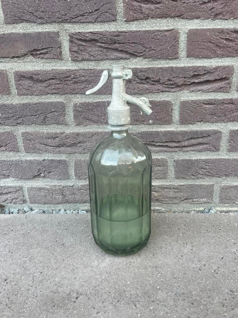 Vintage spuitfles - groen, Ophalen