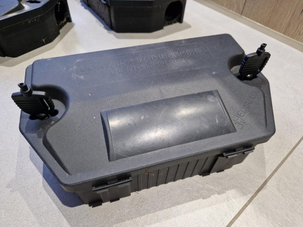 Rattenvoerbox 3stuks knaagdierbestrijdingsstation, Tuin en Terras, Bestrijdingsmiddelen, Ophalen