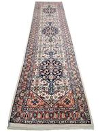 Handgeknoopt Perzisch wol Bidjar tapijt loper crème 73x296cm, Onbekend, 200 cm of meer, Zo goed als nieuw, Perzisch, Klassiek, Vintage