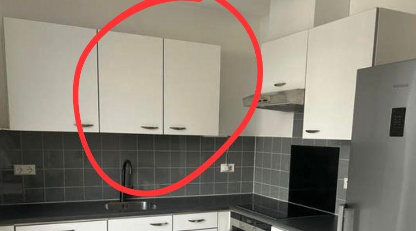 Keller Keukenkasten 50 cm breed - 2 Stuks, Ophalen, Minder dan 50 cm, Gebruikt, Wit