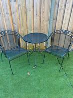Tuintafel met 2 stoelen, Tuin en Terras, Ophalen, Zo goed als nieuw, Overige materialen