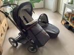 Mutsy Evo Urban Nomad kinderwagen  + reiswieg, Ophalen of Verzenden, Gebruikt, Mutsy, Verstelbare duwstang