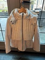 Creme Gewatteerde Jas Voorjaar Rino & Pelle met Capuchon, Kleding | Dames, Jassen | Winter, Ophalen of Verzenden, Zo goed als nieuw
