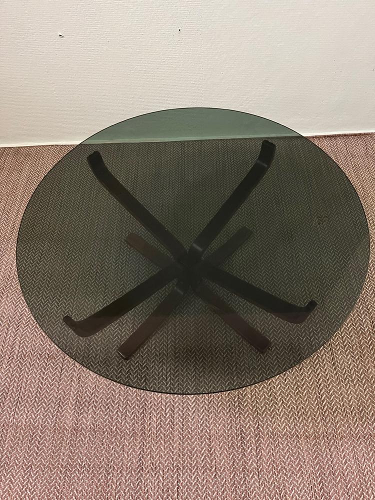 Design Salontafel van Vatne Mobler - 1970, Niet ingevuld, Gebruikt, 50 tot 100 cm, Glas