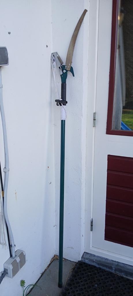Takkenschaar met zaag op steel - boomschaarzaag, Ophalen, Gebruikt, 30 t/m 39 mm, Onbekend