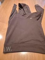 G-Star RAW Hoodie - Bruin met print - Maat XS, Bruin, Ophalen of Verzenden, Zo goed als nieuw, Maat 34 (XS) of kleiner