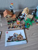 Lego medieval town square 10332, Ophalen of Verzenden, Zo goed als nieuw, Complete set, Lego