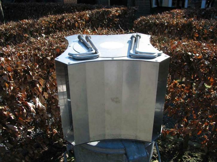 Firemaster Deluxe RVS schoorsteenkap 150 t/m 270mm Z.G.A.N., Huis en Inrichting, Kachels, Zo goed als nieuw, Overige soorten, Overige brandstoffen