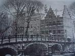Cornelis Brandenburg - Amsterdam - Huis a/d drie grachten, Antiek en Kunst, Kunst | Etsen en Gravures, Ophalen of Verzenden