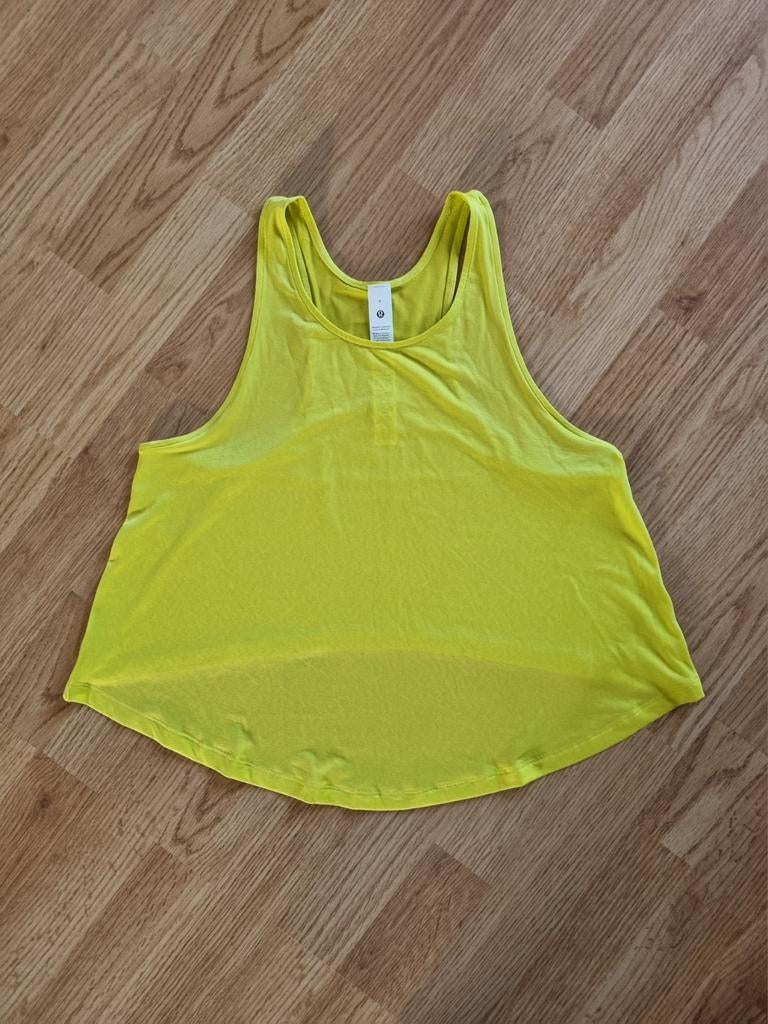 Topje • Lululemon • XS, Kleding | Dames, Sportkleding, Ophalen of Verzenden, Fitness of Aerobics, Zo goed als nieuw, Maat 34 (XS) of kleiner