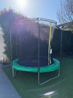 Trampoline met veiligheidnet 244 cm, Ophalen, Zo goed als nieuw