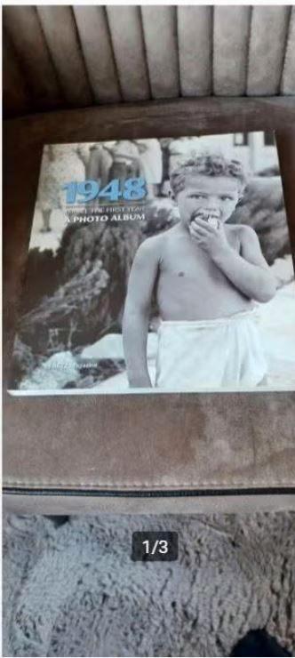 Israel the First Year – A Photo Album, Boeken, Geschiedenis | Stad en Regio, Zo goed als nieuw, Ophalen of Verzenden