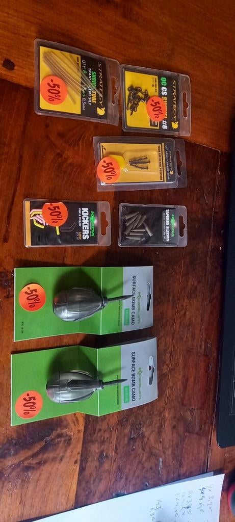Korda, Avid, Fox, Ashima endgame 50%korting!!!, Overige typen, Nieuw, Ophalen of Verzenden, Nvt