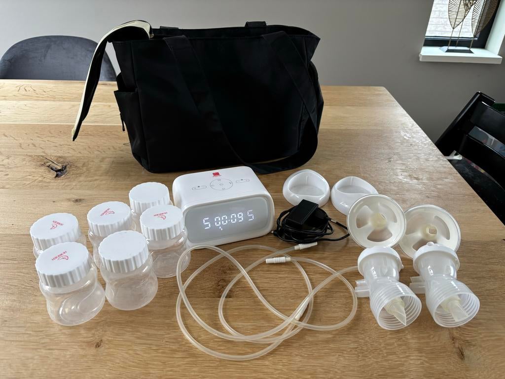 Horigen Chicture Draagbare Borstkolf met Accessoires, Ophalen, Gebruikt, Borstkolf