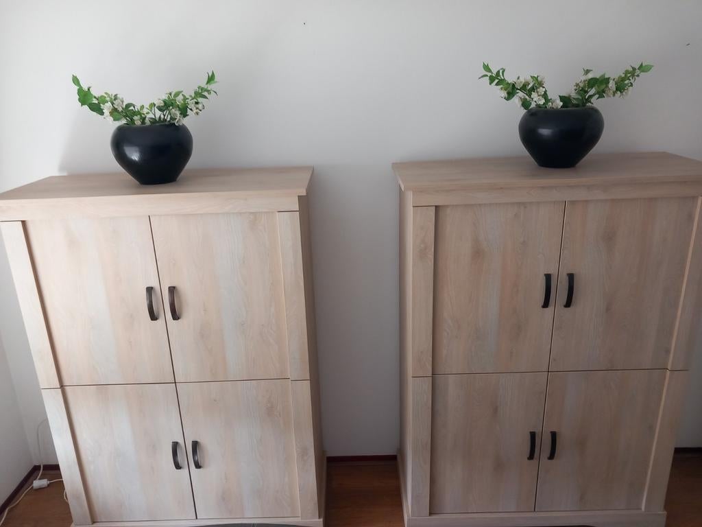 Kamerkast 2 stuks, Huis en Inrichting, Kasten | Buffetkasten, Gebruikt, 150 tot 200 cm, 100 tot 150 cm, 25 tot 50 cm, Met deur(en)