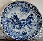 Delfts blauw bord, Ophalen