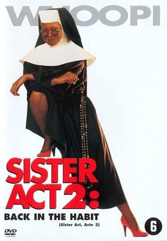 Sister Act 2 (1993) in gesealde fabrieksverpakking, Vanaf 6 jaar, Ophalen of Verzenden, Nieuw in verpakking, Romantische komedie