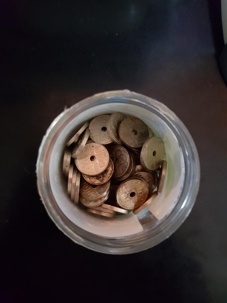 Age coins en profielpenningen voor automaten, Postzegels en Munten, Penningen en Medailles, Ophalen, Overige materialen, Nederland