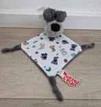 Woezel & pip knuffeldoek hond knuffeldoekje grijs, Ophalen of Verzenden, Zo goed als nieuw, Hond