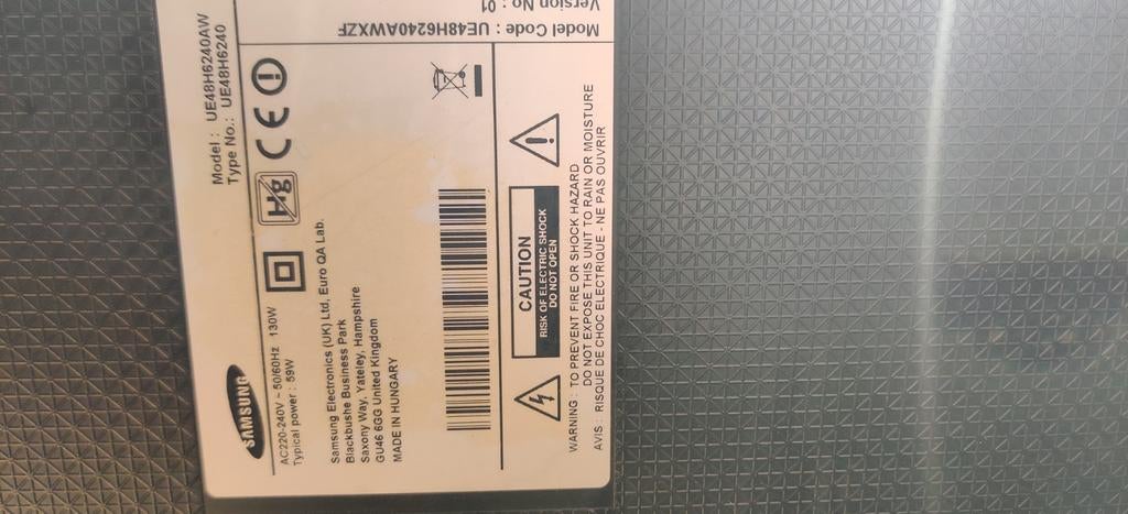 Samsung TV 48 inch - Full HD Smart TV, Ophalen, Gebruikt, 50 Hz, Samsung
