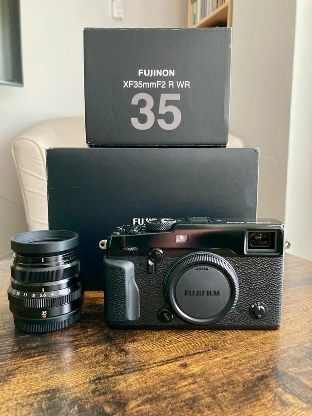 Fujifilm X-Pro2 met Fujinon 35mm f/2 lens, Audio, Tv en Foto, Fotocamera's Digitaal, Ophalen of Verzenden, Zo goed als nieuw, Fuji