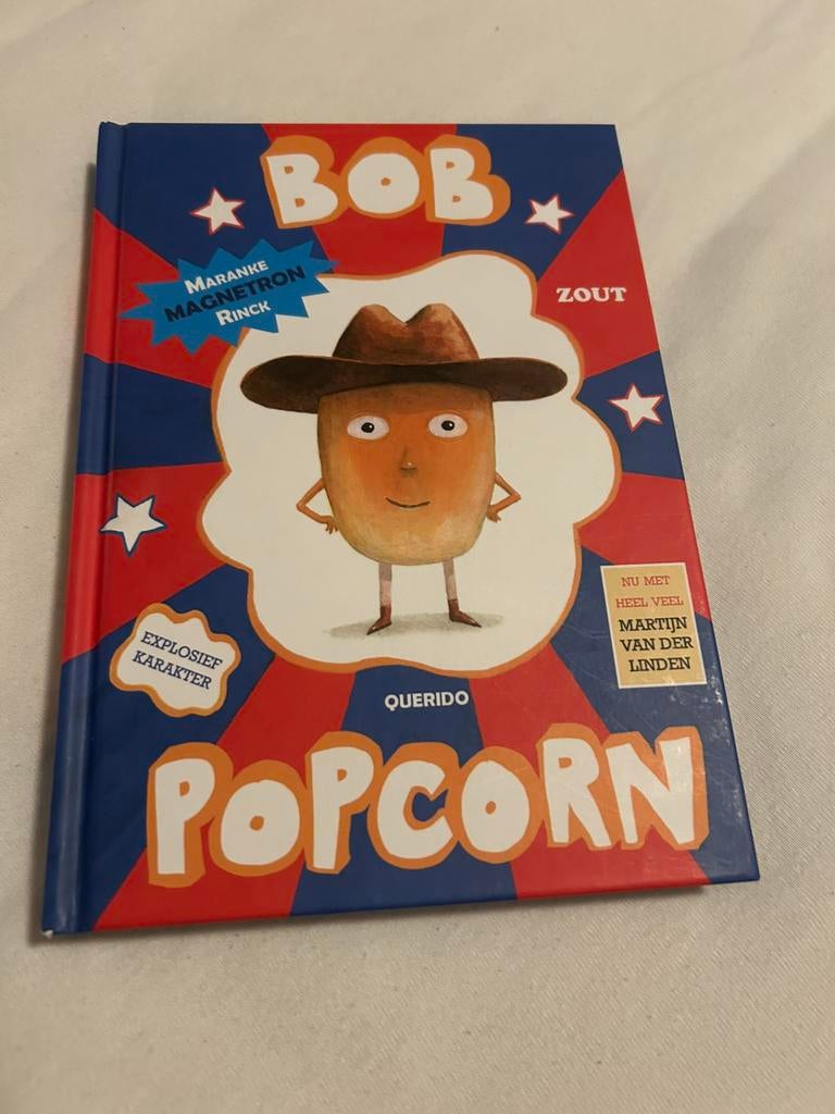 Maranke Rinck - Bob Popcorn, Boeken, Kinderboeken | Jeugd | onder 10 jaar, Ophalen, Fictie algemeen, Maranke Rinck, Zo goed als nieuw