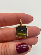 C822 Prachtige zilveren Ti Sento hanger goudkleurig, Overige voorstellingen, Ophalen of Verzenden, Zo goed als nieuw, X