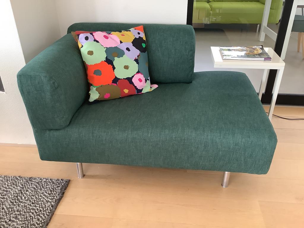 Cassina Met chaise lonque, nieuw bekleed kleur forest green, Ophalen, Eenpersoons, 75 tot 100 cm, Zo goed als nieuw