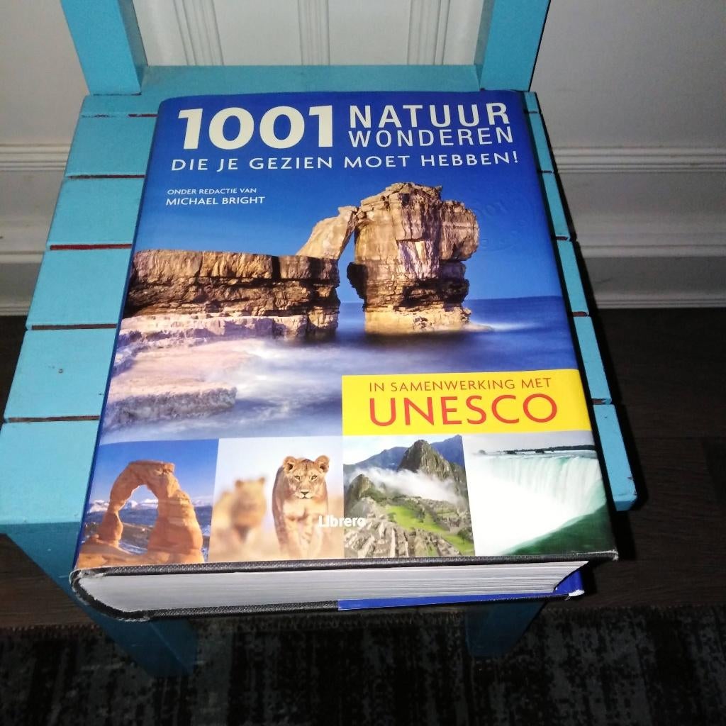 1001 natuurwonderen die je gezien moet hebben, Boeken, Ophalen of Verzenden, Gelezen, Natuur algemeen