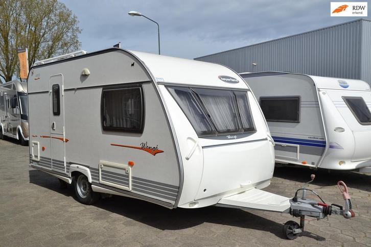 Beyerland 403B Wenge -Uniek - 1e eigenaar - Als nieuw - Move, Caravans en Kamperen, Caravans, Bedrijf, tot en met 3, 750 - 1000 kg