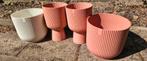 Elho bloempotten kunststof 5 stuks, Ophalen, Kunststof, Rond, Minder dan 40 cm