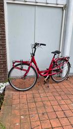 Mooie rode Batavus fiets, Fietsen en Brommers, 53 tot 56 cm, Ophalen, Zo goed als nieuw, Versnellingen