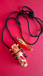 Donna Karan Ketting +hanger parfum, Verzenden, Zo goed als nieuw, Zilver, Overige materialen