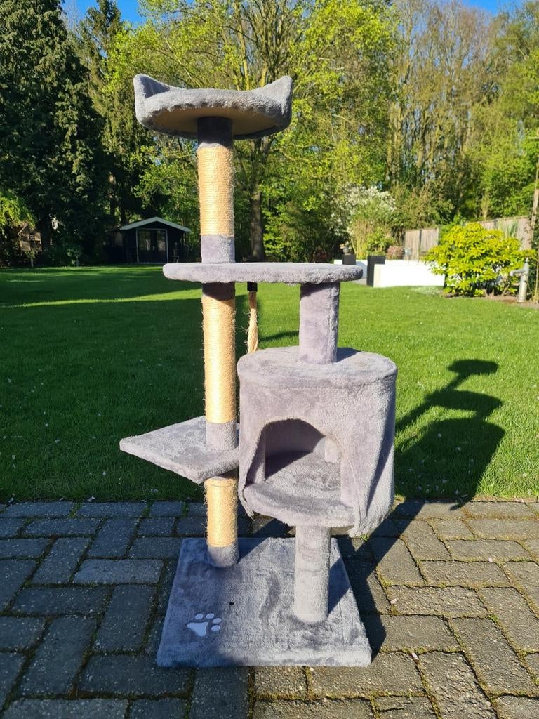Krabpaal voor kleinere katten - hoogte ca. 112 cm., Ophalen, Gebruikt, Krabpaal