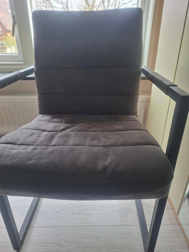Eetkamerstoelen, Huis en Inrichting, Stoelen, Ophalen, Gebruikt, Industriële, Vier