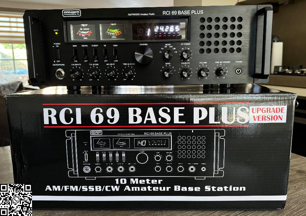 Ranger RCI 69 Base Plus ++ als nieuw incl. doos, Ophalen of Verzenden, Zo goed als nieuw, Zender en Ontvanger