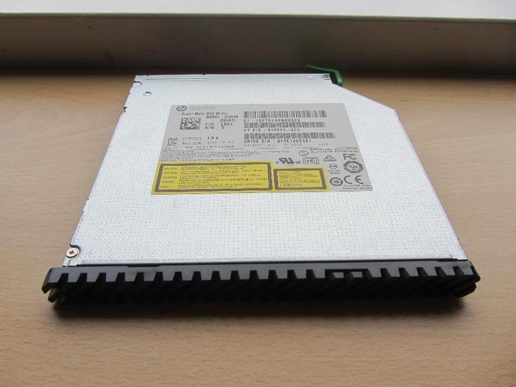 HP DVD-Writer Optical Drive 9.5mm Ultra Slim, Computers en Software, Optische drives, Zo goed als nieuw, Intern, Windows, Cd, Dvd