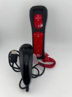 Wii MotionPlus Inside Controller Rood met Nunchuk Zwart, Spelcomputers en Games, Games | Nintendo Wii, Gebruikt, Overige genres