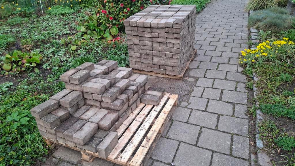 Betonklinkers Bont, Ophalen, Gebruikt, Beton, Klinkers