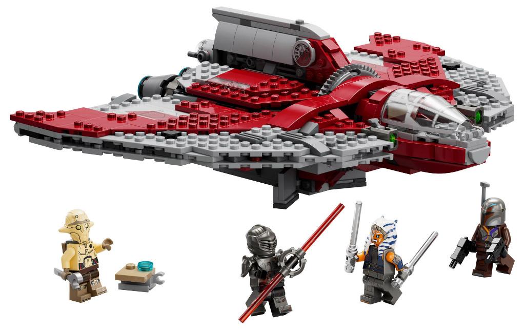 LEGO Star Wars 75362 Ahsoka Tano's T-6 Jedi Shuttle 601delig, Kinderen en Baby's, Speelgoed | Duplo en Lego, Star Wars, Lego, Nieuw