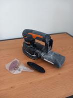 Worx Accu Schuurmachine WX822 - Zonder Accu, Ophalen of Verzenden, Gebruikt, Minder dan 600 watt, Vlakschuurmachine