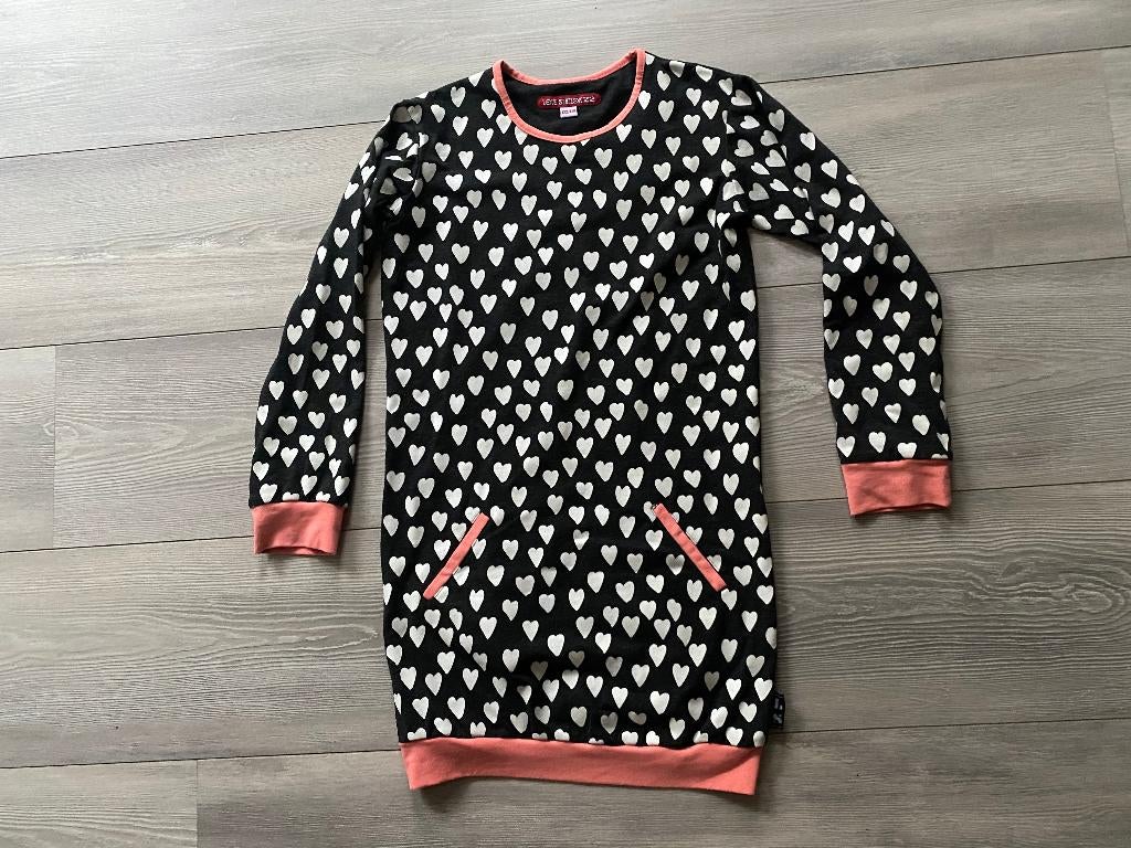 LOVE STATION 22 jurkje maat 122-128, Kinderen en Baby's, Kinderkleding | Maat 122, Meisje, Love station 22, Ophalen of Verzenden