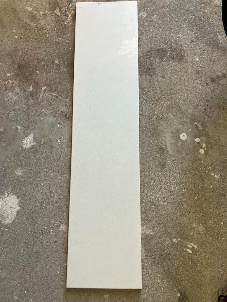 Witte HPL plaat - Zo goed als nieuw, Doe-het-zelf en Verbouw, Platen en Panelen, Ophalen, Zo goed als nieuw, HPL, Minder dan 20 mm