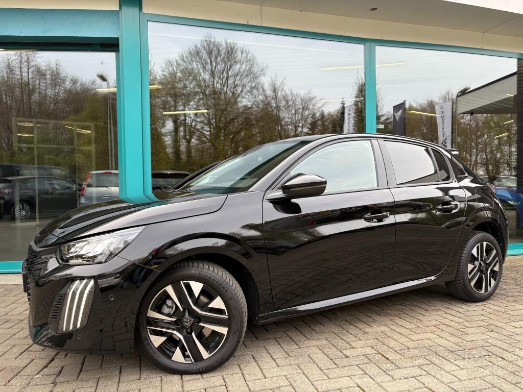 Peugeot 208 1.2 HYBRID 110 e-DCS6 CarPlay, Virtual, LED, *18, Automaat, Gebruikt, 1199 cc, Zwart