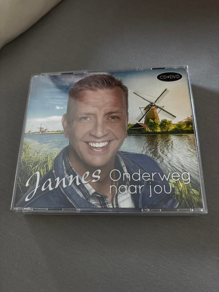 Jannes - Onderweg naar jou (CD+DVD), Ophalen of Verzenden, Nieuw in verpakking, Levenslied of Smartlap