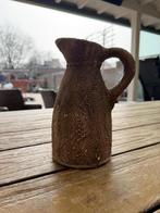 Kleine stenen kruik vaas, Huis en Inrichting, Woonaccessoires | Vazen, Ophalen, Overige kleuren, Aardewerk of Porselein, Zo goed als nieuw