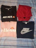 Nike en Ellesse truien en hoodie - Maat M, Ophalen of Verzenden, Gedragen, Zwart