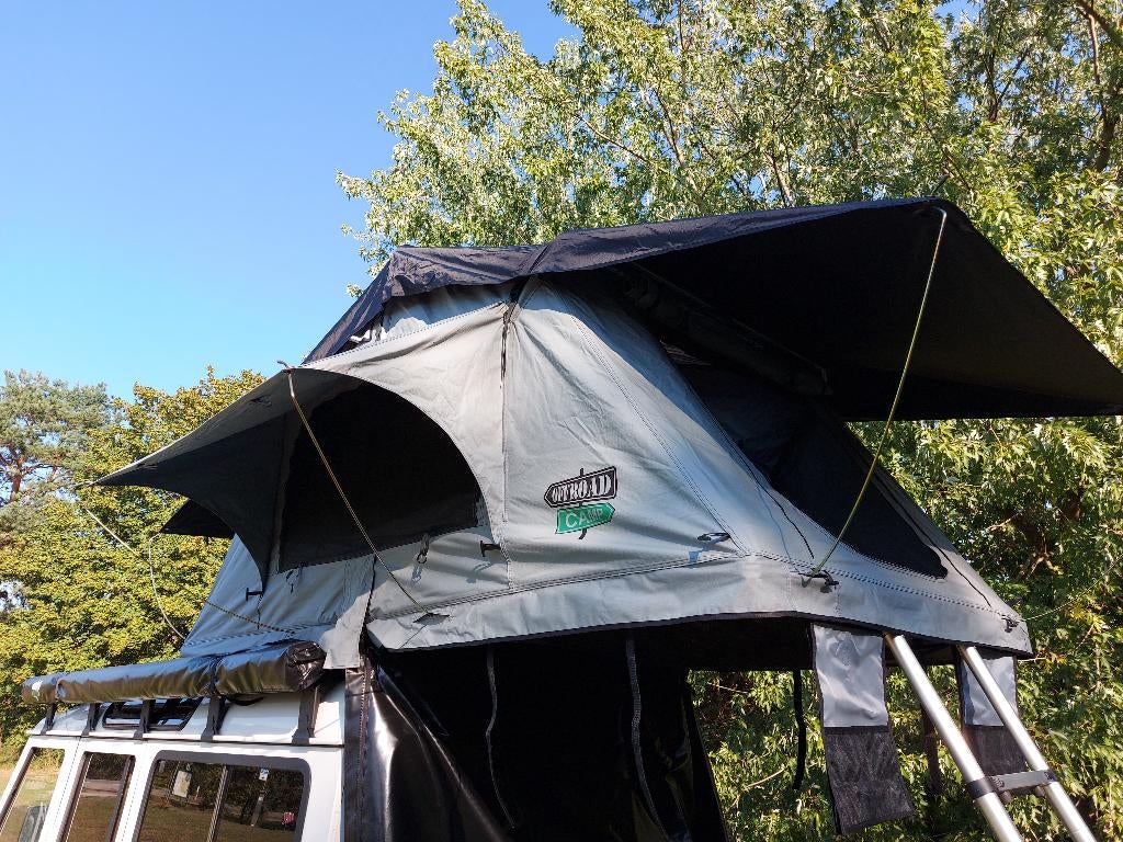 Luxe offroadcamp daktent Daktenten en luifels, Caravans en Kamperen, Tenten, Ophalen, Zo goed als nieuw, Tot en met 2