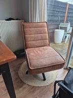 Bruine camel fauteuil, Ophalen, Gebruikt, Bruin, Stof