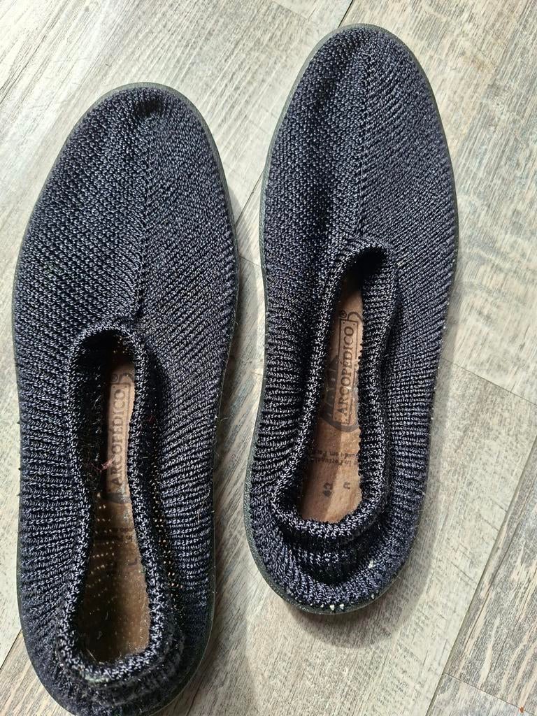 Arcopedico "gebreide schoenen" maat 42 - Zwart, Kleding | Dames, Schoenen, Arcopedico, Ophalen of Verzenden, Zo goed als nieuw